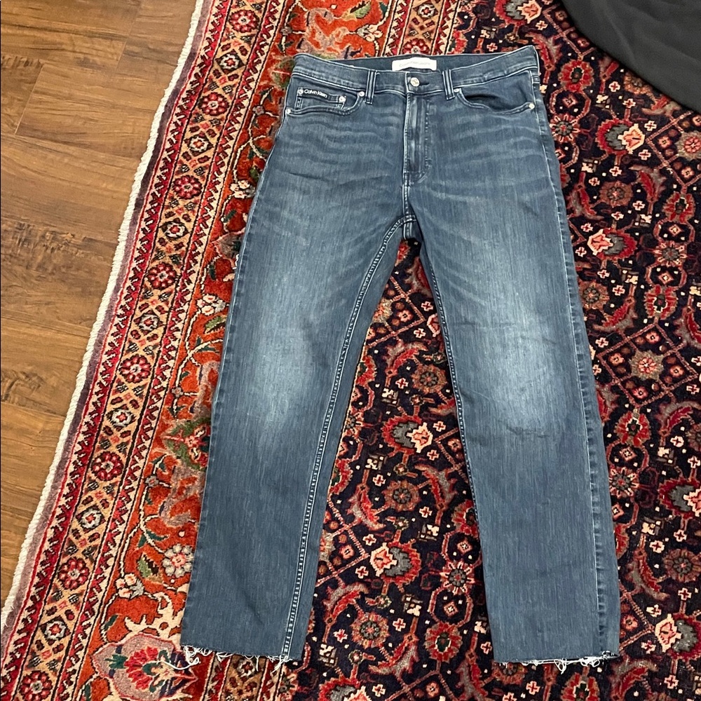 Calvin Klein Men's Denim Jeans - Classic Blue